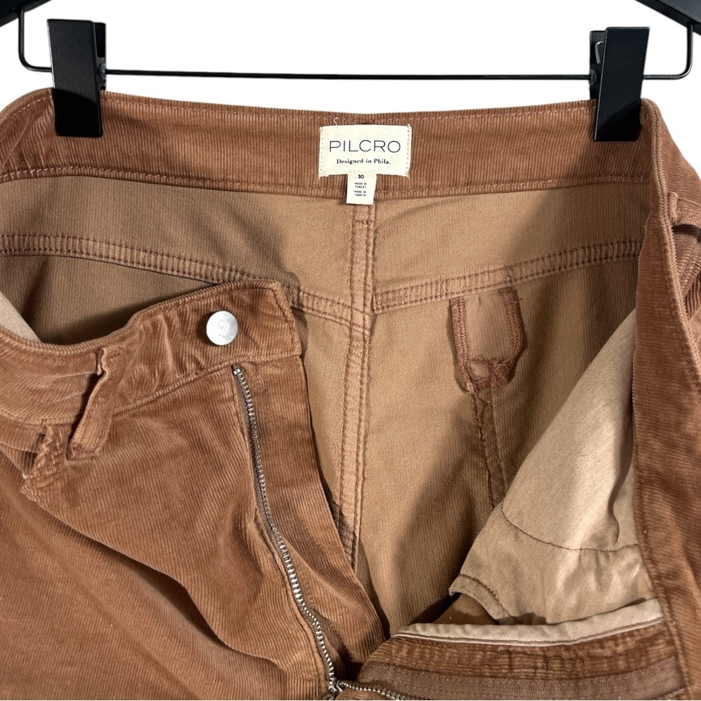 Anthropologie Pilcro The Relaxed Wide Leg Corduroy Pants Size 30 - Picture 3 of 6